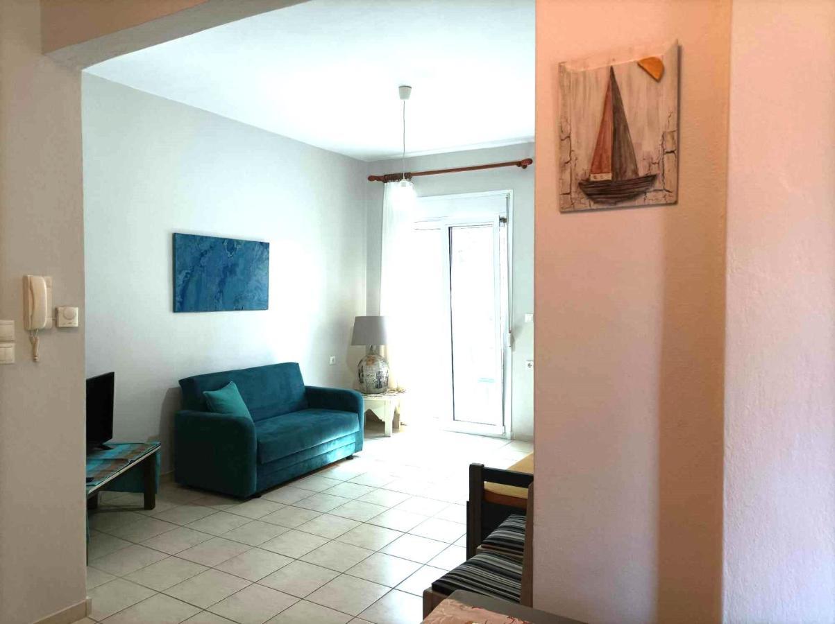 Menexe Apartments-Korali เนโอสมาร์มาราส ภายนอก รูปภาพ