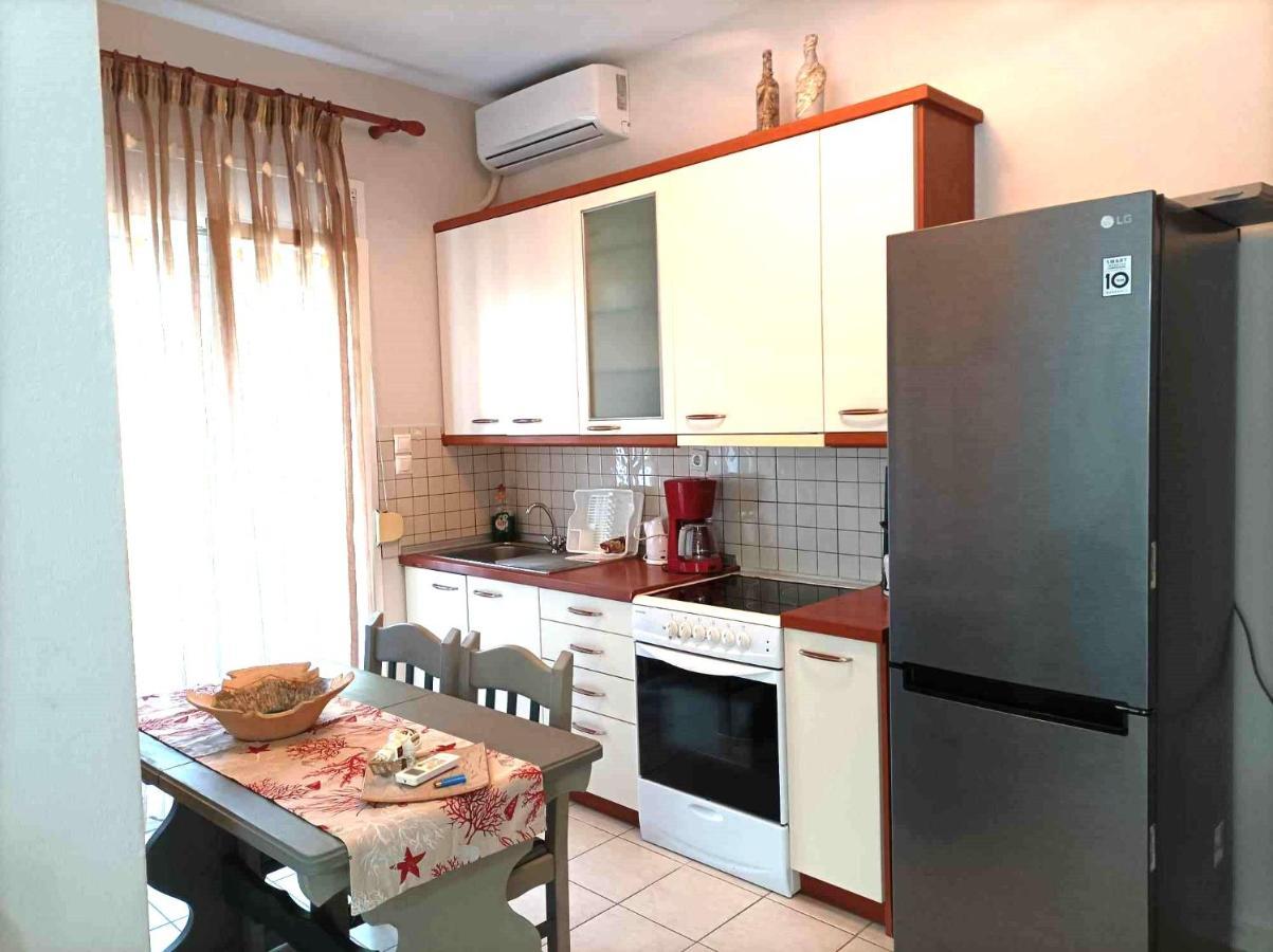 Menexe Apartments-Korali เนโอสมาร์มาราส ภายนอก รูปภาพ